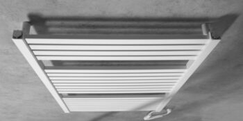 AQUALINE - TONDI-E elektrické vykurovacie teleso, rovné, 600x970 400 W, biela DE460T