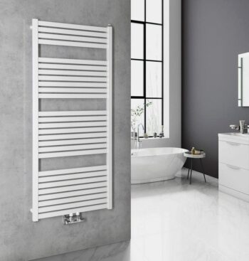 AQUALINE - TONDI vykurovacie teleso 600x1330 stredové pripojenie, biela DT480T