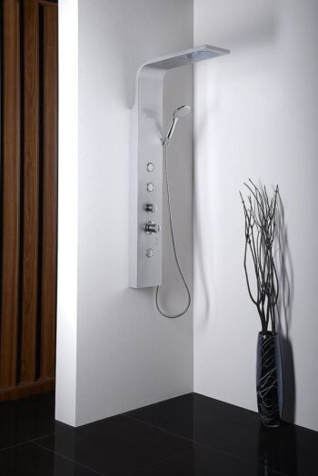 AQUALINE - TUSA sprchový panel, 200x1400, strieborna SL680
