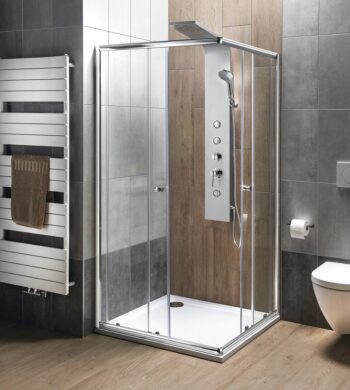 AQUALINE - TUSA sprchový panel, 200x1400, strieborna SL680