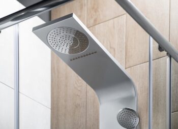 AQUALINE - TUSA sprchový panel, 200x1400, strieborna SL680