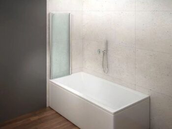 AQUALINE - WILA vaňová zástena 900x1400 skladacie, chrom, číre sklo AQ5742