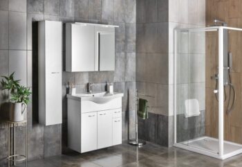 AQUALINE - ZARA 80 keramické umývadlo nábytkové 79,5x46cm, biela 10080