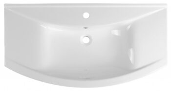 AQUALINE - ZERO 97 keramické umývadlo nábytkové 97x51cm, biela 6095