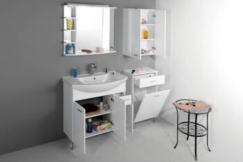 AQUALINE - ZOJA/KERAMIA FRESH skrinka horná 50x76x23cm, biela 51302