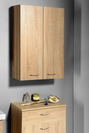 AQUALINE - ZOJA/KERAMIA FRESH skrinka horná 50x76x23cm, dub platin 51304