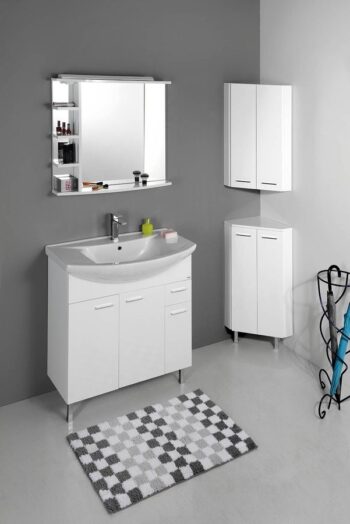 AQUALINE - ZOJA/KERAMIA FRESH skrinka horná35x76x35cm, biela 50331