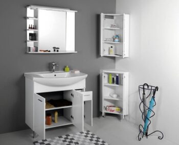 AQUALINE - ZOJA/KERAMIA FRESH skrinka horná35x76x35cm, biela 50331