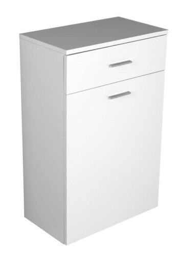 AQUALINE - ZOJA/KERAMIA FRESH skrinka spodná s košom 50x78x29cm, biela 51310
