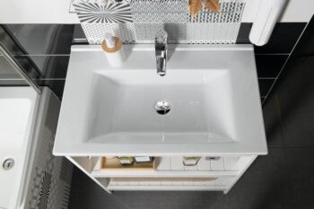 AQUALINE - ZUNO 75 keramické umývadlo nábytkové 75x45cm, biela 9075