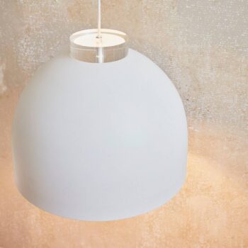 AYTM Luceo závesné svetlo, okrúhle, biele, Ø 28 cm