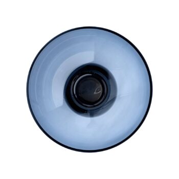 AYTM Váza Torus, modrá, Ø 25 cm, výška 33 cm, sklo