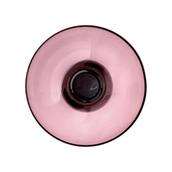 AYTM Váza Torus, ružová, Ø 25 cm, výška 33 cm, sklo