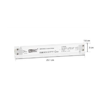 AcTEC LT LED budič CV 24V, 30 W