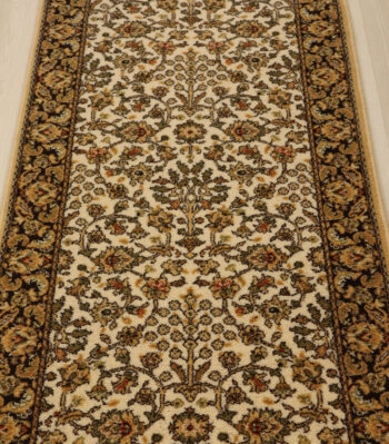 Agnella, Orientálny behúň na mieru Isfahan Itamar cream, šíre 80 cm, béžová, chodba / predsieň