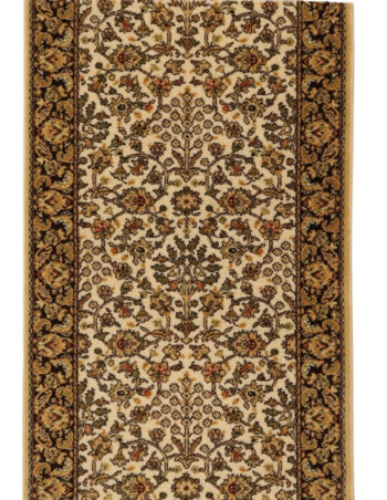 Agnella, Orientálny behúň na mieru Isfahan Itamar cream, šíre 80 cm, béžová, chodba / predsieň