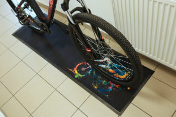 Aladin, Podložka pod bicykel - do garáže aj domov – na von aj na doma, 50x170, viacfarebná