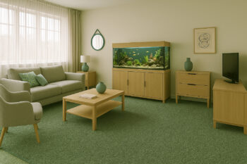 AladinWorld Expres, AKCIA: 90x300 cm Metrážny koberec Velur Ultra olivový, šíře, zelená, filc, kancelária