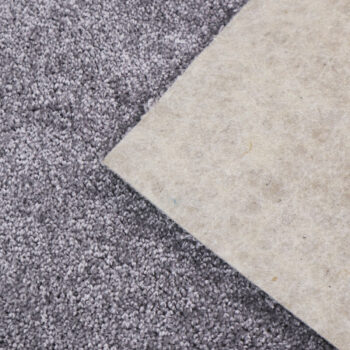 AladinWorld Expres, AKCIA: 97x200 cm Kusový koberec Velur Ultra strieborný - obšitý zo všetkých strán, šíře, šedá, filc, kancelária