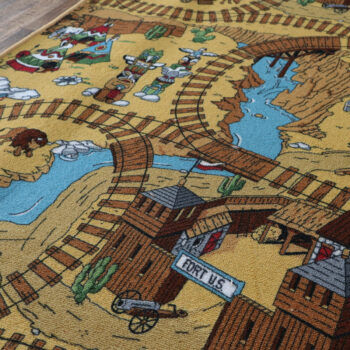 AladinWorld Expres, Detský kusový koberec Western, 120x170, viacfarebná, detská izba