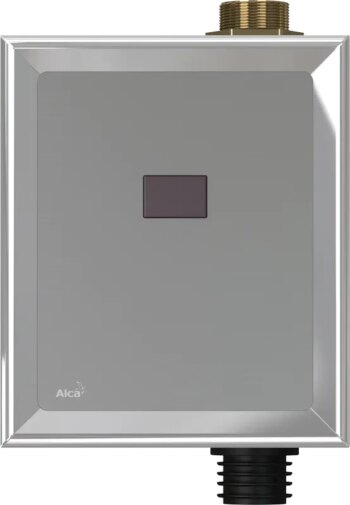 Alcadrain 1 - Alcadrain Automatický splachovač WC, chróm, 12 V (napájanie zo siete) ASP3 ASP3
