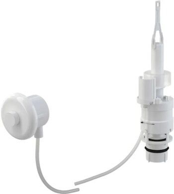 Alcadrain 1 - Alcadrain Oddialené pneumatické splachovanie ručné, biele, zabudovanie: do steny MPO10 MPO10