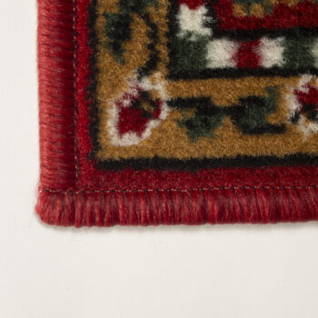 Alfa Carpets, Behúň na mieru TEHERAN T-102 red, šíre 100 cm, červená, chodba / predsieň