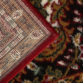 Alfa Carpets, Behúň na mieru TEHERAN T-102 red, šíre 120 cm, červená, chodba / predsieň