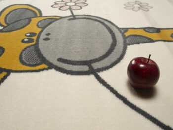 Alfa Carpets, Detský kusový koberec Žirafa, 160x230, béžová, detská izba