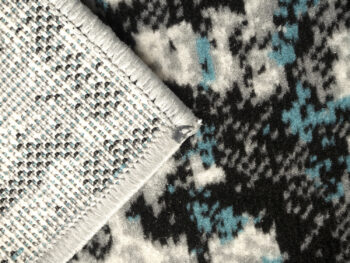 Alfa Carpets, Kusový koberec Betón blue, 60x110, modrá, viacfarebná, chodba / predsieň