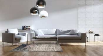 Alfa Carpets, Kusový koberec Beton powder pink, 160x230, ružová, viacfarebná, chodba / predsieň