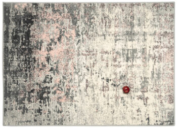 Alfa Carpets, Kusový koberec Beton powder pink, 160x230, ružová, viacfarebná, chodba / predsieň