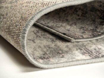 Alfa Carpets, Kusový koberec Beton powder pink, 160x230, ružová, viacfarebná, chodba / predsieň