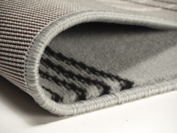 Alfa Carpets, Kusový koberec Circles grey, 160x230, šedá, chodba / predsieň