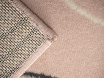 Alfa Carpets, Kusový koberec Circles powder pink, 80x150, ružová, chodba / predsieň