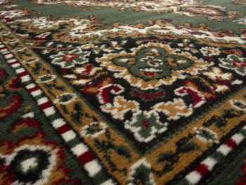 Alfa Carpets, Kusový koberec TEHERAN T-102 green, 160x230, zelená, chodba / predsieň