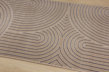 Alfa Carpets, Kusový koberec Thumbs ivory, 160x230, béžová, obývacia izba