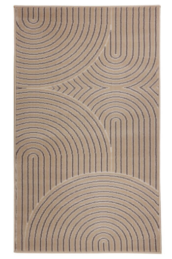 Alfa Carpets, Kusový koberec Thumbs ivory, 160x230, béžová, obývacia izba