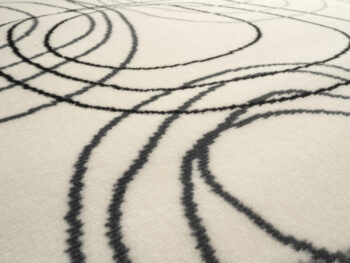 Alfa Carpets, TRHÁK: Kusový koberec Circles cream, 160x230, béžová, chodba / predsieň