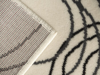 Alfa Carpets, TRHÁK: Kusový koberec Circles cream, 160x230, béžová, chodba / predsieň