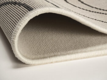 Alfa Carpets, TRHÁK: Kusový koberec Circles cream, 160x230, béžová, chodba / predsieň