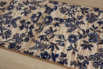 Alfa Carpets, TRHÁK: Kusový koberec Flowers beige, 80x150, béžová, obývacia izba