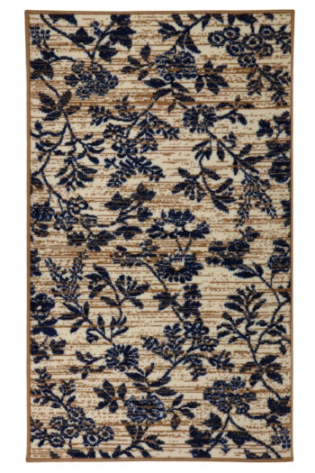 Alfa Carpets, TRHÁK: Kusový koberec Flowers beige, 80x150, béžová, obývacia izba
