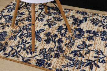 Alfa Carpets, TRHÁK: Kusový koberec Flowers beige, 80x150, béžová, obývacia izba