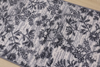 Alfa Carpets, TRHÁK: Kusový koberec Flowers grey, 160x230, šedá, obývacia izba