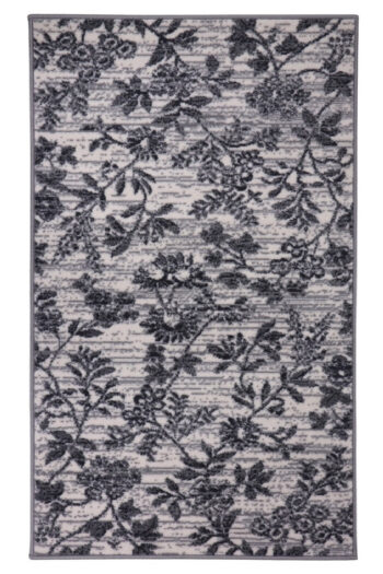 Alfa Carpets, TRHÁK: Kusový koberec Flowers grey, 160x230, šedá, obývacia izba