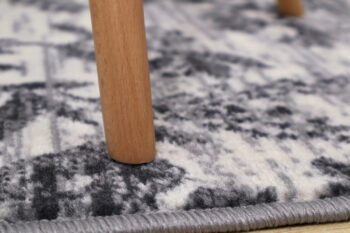 Alfa Carpets, TRHÁK: Kusový koberec Flowers grey, 160x230, šedá, obývacia izba