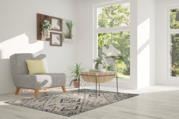 Alfa Carpets, TRHÁK: Kusový koberec Harmónia grey, 190x280, šedá, obývacia izba