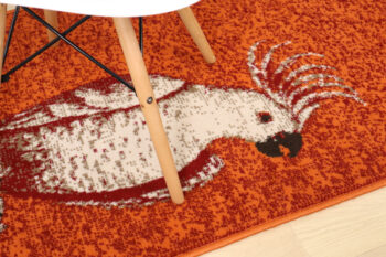 Alfa Carpets, TRHÁK: Kusový koberec Kakadu orange, 80x120, oranžová, detská izba