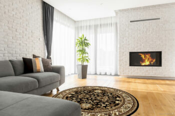 Alfa Carpets, TRHÁK: Kusový koberec TEHERAN T-117 brown kruh, 190x190 (průměr) kruh, hnedá, chodba / predsieň